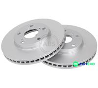 A.B.S. 2 X BRAKE DISC 16220 FOR TOYOTA LEXUS