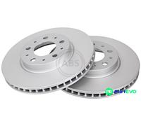 A.B.S. 2 X BRAKE DISC 16236 FOR VOLVO