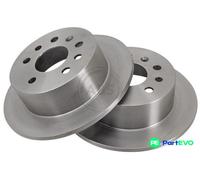 A.B.S. 2 X BRAKE DISC 16287 FOR OPEL SAAB