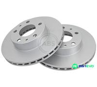 2x Original a. B. S. S. Brake Disc 16291 for Citroën Fiat Peugeot