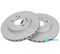 A.B.S. 2 X BRAKE DISC 16448 FOR MERCEDES-BENZ