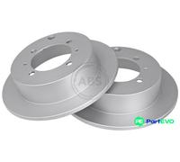A.B.S. 2 X BRAKE DISC 16472 FOR MITSUBISHI
