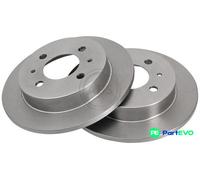 A.B.S. 2 X BRAKE DISC 16476 FOR MITSUBISHI