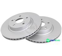 A.B.S. 2 X BRAKE DISC 16546 FOR TOYOTA