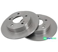 A.B.S. 2 X BRAKE DISC 16601 FOR NISSAN