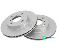 A.B.S. 2 X BRAKE DISC 16625 FOR SUZUKI
