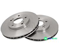 A.B.S. 2 X BRAKE DISC 16639 FOR NISSAN