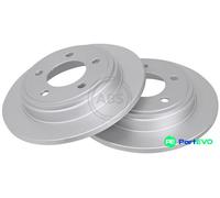 A.B.S. 2 X BRAKE DISC 16719 FOR CHRYSLER