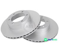 A.B.S. 2 X BRAKE DISC 16897 FOR TOYOTA