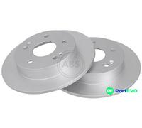A.B.S. 2 X BRAKE DISC 16908 FOR HONDA