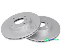 A.B.S. 2 X BRAKE DISC 16913 FOR NISSAN