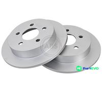 A.B.S. 2 X BRAKE DISC 16917 FOR OPEL VAUXHALL CHEVROLET PONTIAC