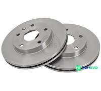 A.B.S. 2 X BRAKE DISC 16926 FOR DAEWOO
