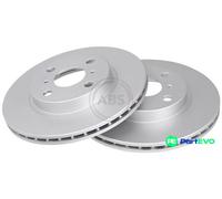 A.B.S. 2 X BRAKE DISC 17028 FOR TOYOTA
