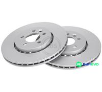 A.B.S. 2 X BRAKE DISC 17050 FOR MG ROVER