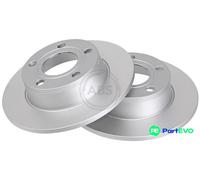 A.B.S. 2 X BRAKE DISC 17061 FOR AUDI