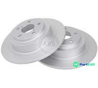 A.B.S. 2 X BRAKE DISC 17069 FOR SUBARU