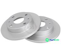 A.B.S. 2 X BRAKE DISC 17075 FOR DAIHATSU PERODUA
