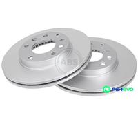A.B.S. 2 X BRAKE DISC 17095 FOR MAZDA