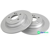 ABS All Brake Systems Brake Disc 17112 – Solid – for Mercedes-Benz S-Class – 2 pcs