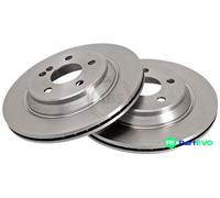 2x Brake disc Vented 17113 A.B.S. for MERCEDES-BENZ S-CLASS S-CLASS Coupe