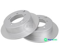 A.B.S. 2 X BRAKE DISC 17133 FOR MITSUBISHI