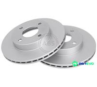 A.B.S. 2 X BRAKE DISC 17146 FOR NISSAN