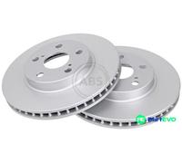 A.B.S. 2 X BRAKE DISC 17180 FOR TOYOTA