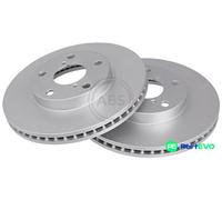 A.B.S. 2 X BRAKE DISC 17183 FOR TOYOTA
