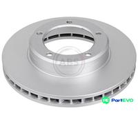A.B.S. 2 X BRAKE DISC 17189 FOR TOYOTA LEXUS