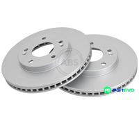 A.B.S. 2 X BRAKE DISC 17206 FOR HYUNDAI
