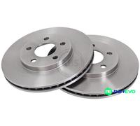 A.B.S. 2 X BRAKE DISC 17266 FOR CHRYSLER DODGE