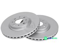 2x Original A.B.S. Brake Disc 17340 for Alfa Romeo Fiat Lancia