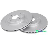 A.B.S. 2 X BRAKE DISC 17342 FOR LADA