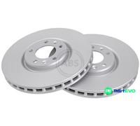 A.B.S. 2 X BRAKE DISC 17344 FOR PEUGEOT