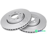 A.B.S. 2 X BRAKE DISC 17404 FOR VOLVO