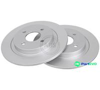 A.B.S. 2 X BRAKE DISC 17415 FOR FORD