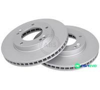 A.B.S. 2 X BRAKE DISC 17426 FOR KIA