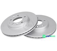 A.B.S. 2 X BRAKE DISC 17428 FOR MAZDA