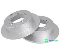 A.B.S. 2 X BRAKE DISC 17432 FOR CHRYSLER MITSUBISHI