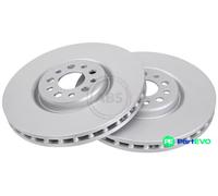 X2 PCS L&R SIDES BRAKE DISC 17445