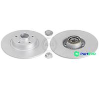 A.B.S. 2 X BRAKE DISC 17451C FOR RENAULT