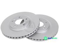 A.B.S. 2 X BRAKE DISC 17466 FOR HONDA