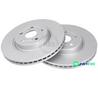 A.B.S. 2 X BRAKE DISC 17510 FOR TOYOTA