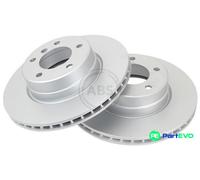 A.B.S. 2 X BRAKE DISC 17531 FOR BMW