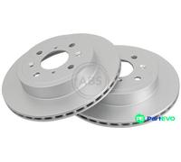 A.B.S. 2 X BRAKE DISC 17540 FOR OPEL SUZUKI VAUXHALL