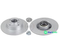 A.B.S. 2 X BRAKE DISC 17542C FOR RENAULT