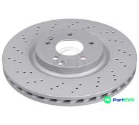 A.B.S. 2 X BRAKE DISC 17562 FOR MERCEDES-BENZ