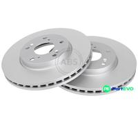 A.B.S. 2 X BRAKE DISC 17580 FOR HONDA