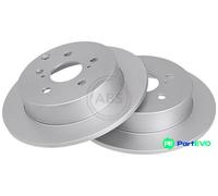 A.B.S. 2 X BRAKE DISC 17609 FOR TOYOTA